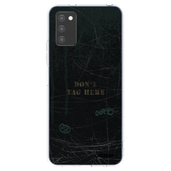 Picasee Samsung Galaxy A02s A025G Hülle - Transparentes Silikon - DON´T TAG