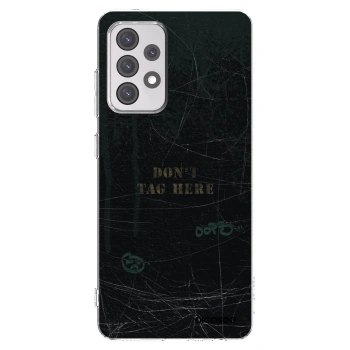 Picasee Samsung Galaxy A52s 5G A528B Hülle - Transparentes Silikon - DON´T TAG