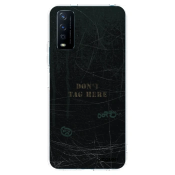 Picasee Vivo Y11s Hülle - Transparentes Silikon - DON´T TAG