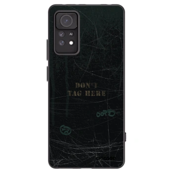 Picasee Xiaomi Redmi Note 11 Pro 5G Hülle - Schwarzes Silikon - DON´T TAG