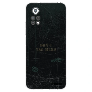 Picasee Xiaomi Poco X4 Pro 5G Hülle - Transparentes Silikon - DON´T TAG