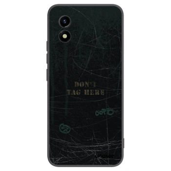 Picasee Vivo Y01 Hülle - Schwarzes Silikon - DON´T TAG