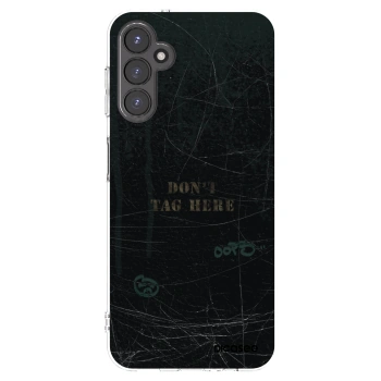 Picasee Samsung Galaxy A14 4G A145R Hülle - Transparentes Silikon - DON´T TAG