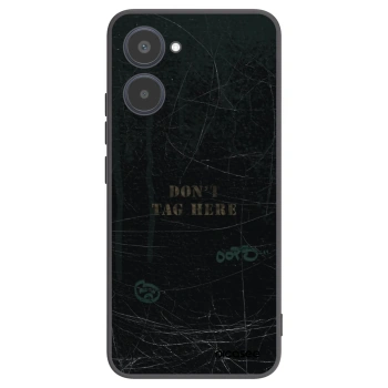Picasee Realme 10 4G Hülle - Schwarzes Silikon - DON´T TAG