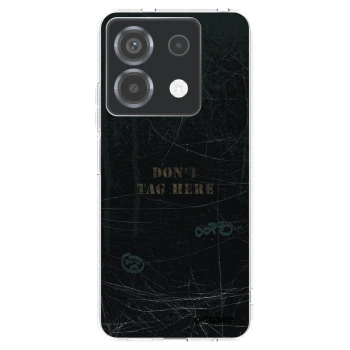 Picasee Xiaomi Poco X6 Hülle - Transparentes Silikon - DON´T TAG