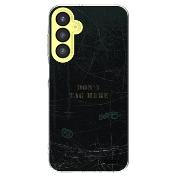 Picasee Samsung Galaxy A25 A256B 5G Hülle - Transparentes Silikon - DON´T TAG