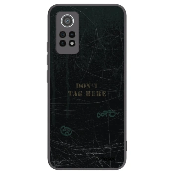 Picasee Xiaomi Redmi Note 12 Pro 4G Hülle - Schwarzes Silikon - DON´T TAG