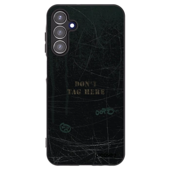 Picasee Samsung Galaxy A15 A156B 5G Hülle - Schwarzes Silikon - DON´T TAG