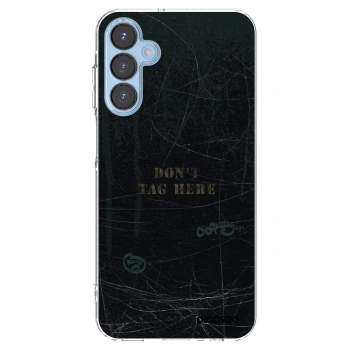 Picasee Samsung Galaxy A15 A156B 5G Hülle - Transparentes Silikon - DON´T TAG