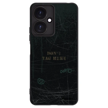 Picasee Xiaomi Redmi 13C 5G Hülle - Schwarzes Silikon - DON´T TAG