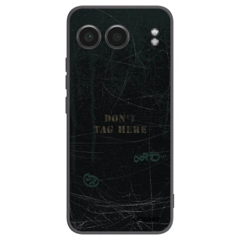 Picasee OnePlus Nord 4 Hülle - Schwarzes Silikon - DON´T TAG