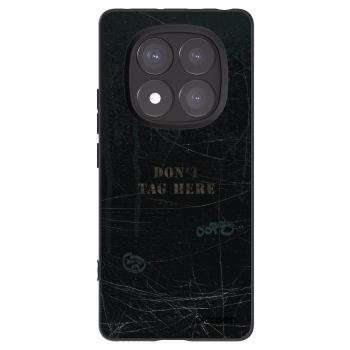 Picasee Xiaomi Redmi Note 14 Pro+ 5G Hülle - Schwarzes Silikon - DON´T TAG