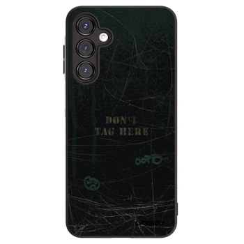 Picasee Samsung Galaxy A16 5G Hülle - Schwarzes Silikon - DON´T TAG