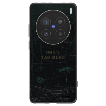 Picasee Vivo X200 Pro Hülle - Schwarzes Silikon - DON´T TAG