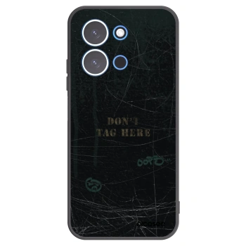 Picasee Xiaomi Redmi 15C 4G Hülle - Schwarzes Silikon - DON´T TAG