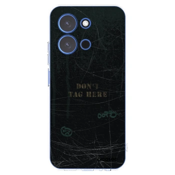Picasee Xiaomi Redmi 15C 4G Hülle - Transparentes Silikon - DON´T TAG