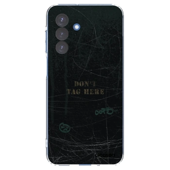 Picasee Samsung Galaxy A17 5G Hülle - Transparentes Silikon - DON´T TAG