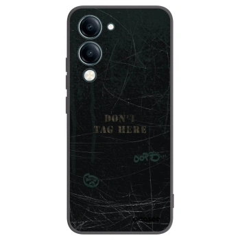 Picasee Vivo Y29s 5G Hülle - Schwarzes Silikon - DON´T TAG