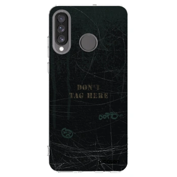 Picasee Huawei P30 Lite Hülle - Transparentes Silikon - DON´T TAG