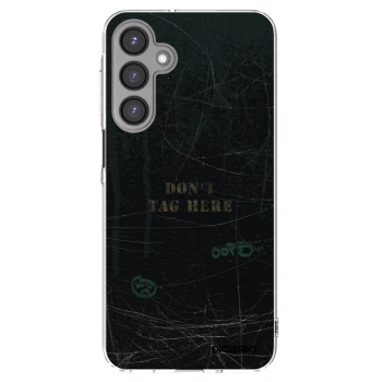 Picasee Samsung Galaxy A16 4G Hülle - Transparentes Silikon - DON´T TAG