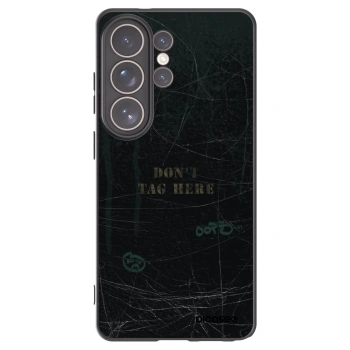 Picasee Samsung Galaxy S26 Ultra Hülle - Schwarzes Silikon - DON´T TAG