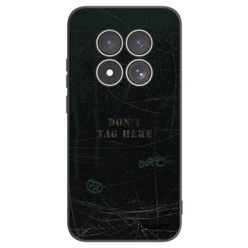 Picasee Xiaomi Redmi Note 15 Pro 5G Hülle - Schwarzes Silikon - DON´T TAG