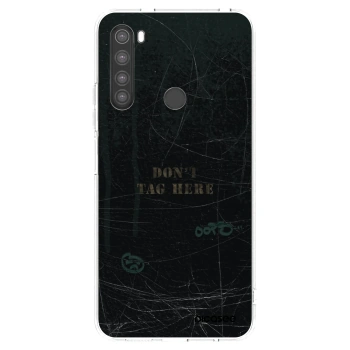 Picasee Xiaomi Redmi Note 8 Hülle - Transparentes Silikon - DON´T TAG