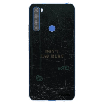 Picasee Xiaomi Redmi Note 8T Hülle - Transparentes Silikon - DON´T TAG