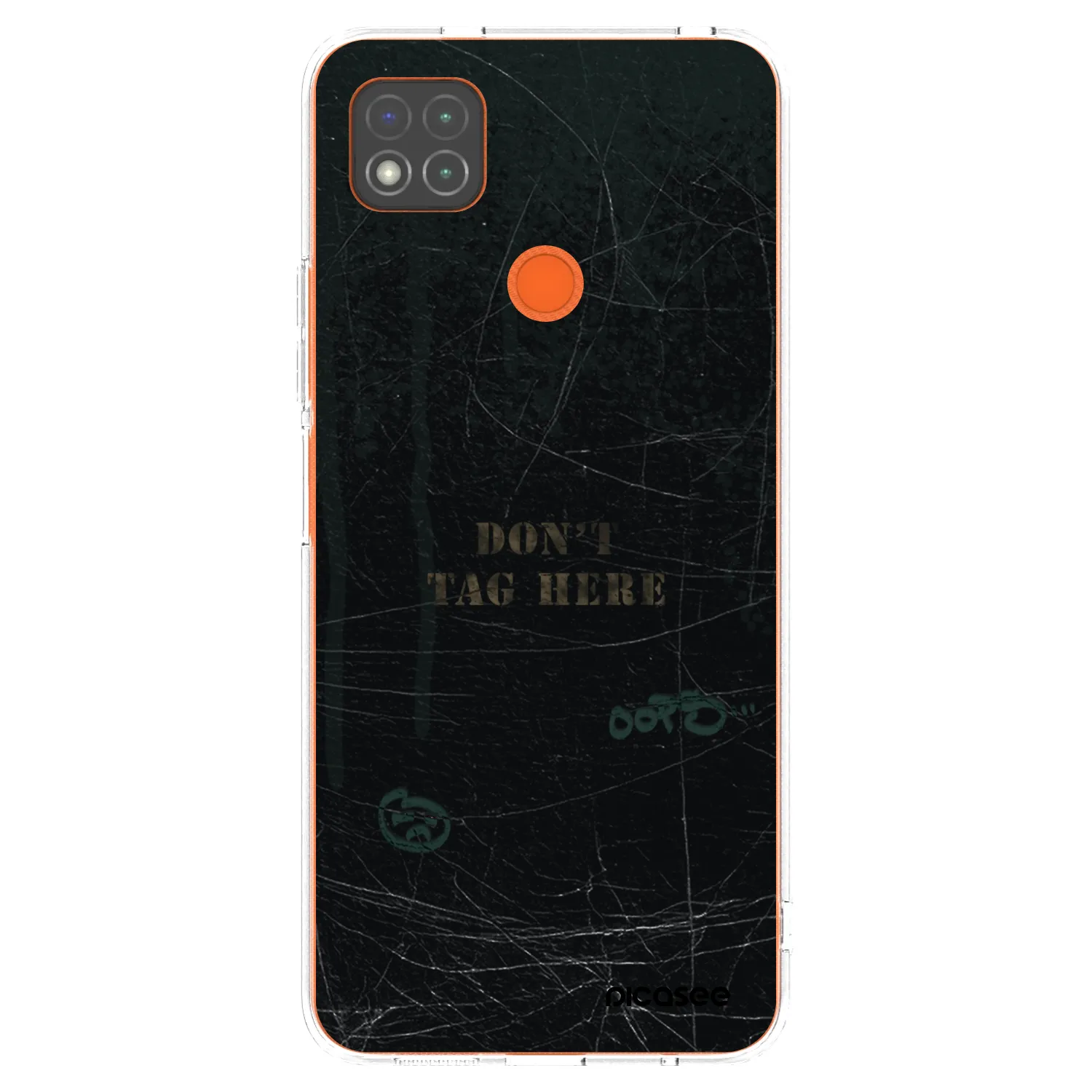 Picasee Xiaomi Redmi 9C Hülle - Transparentes Silikon - DON´T TAG