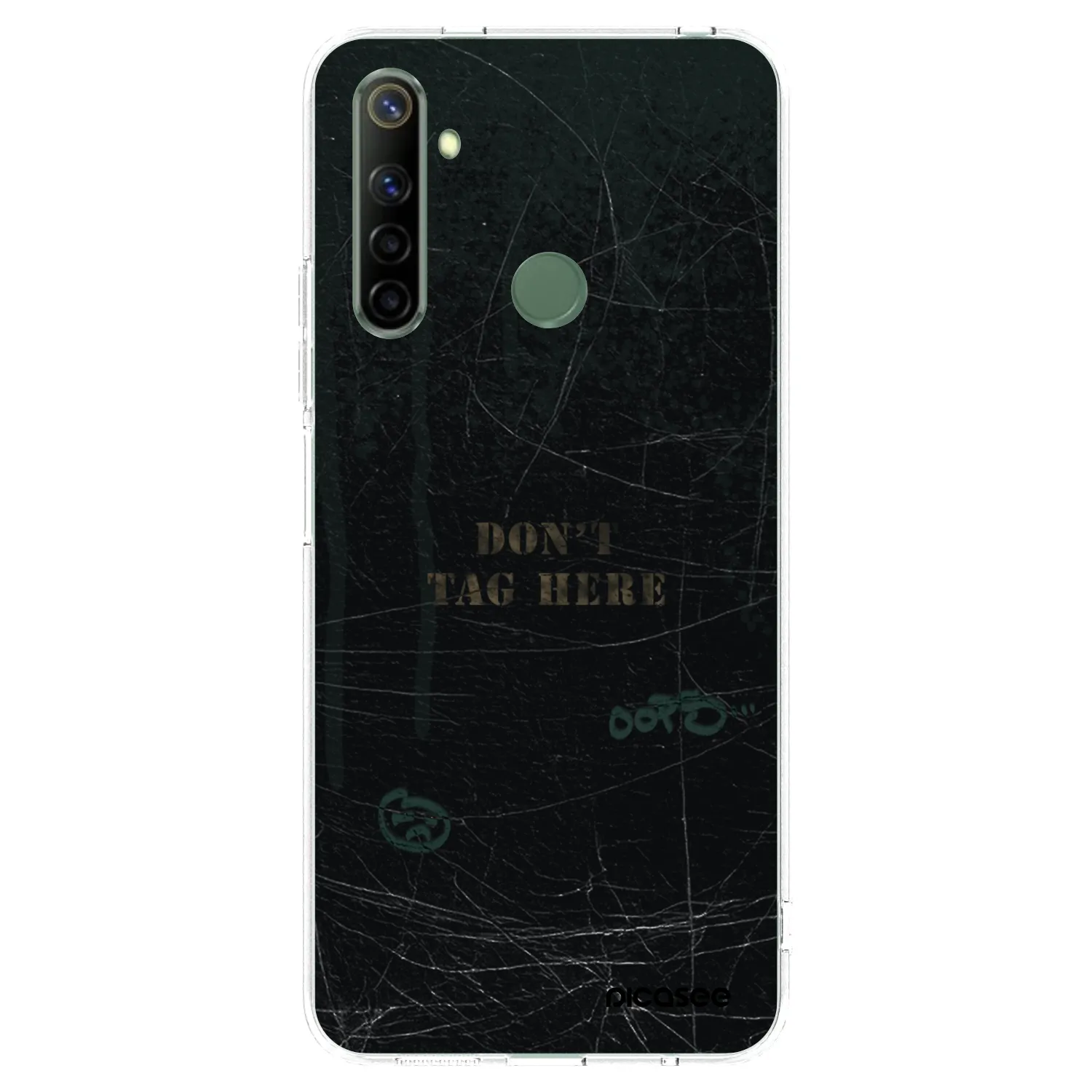 Picasee Realme 6i Hülle - Transparentes Silikon - DON´T TAG