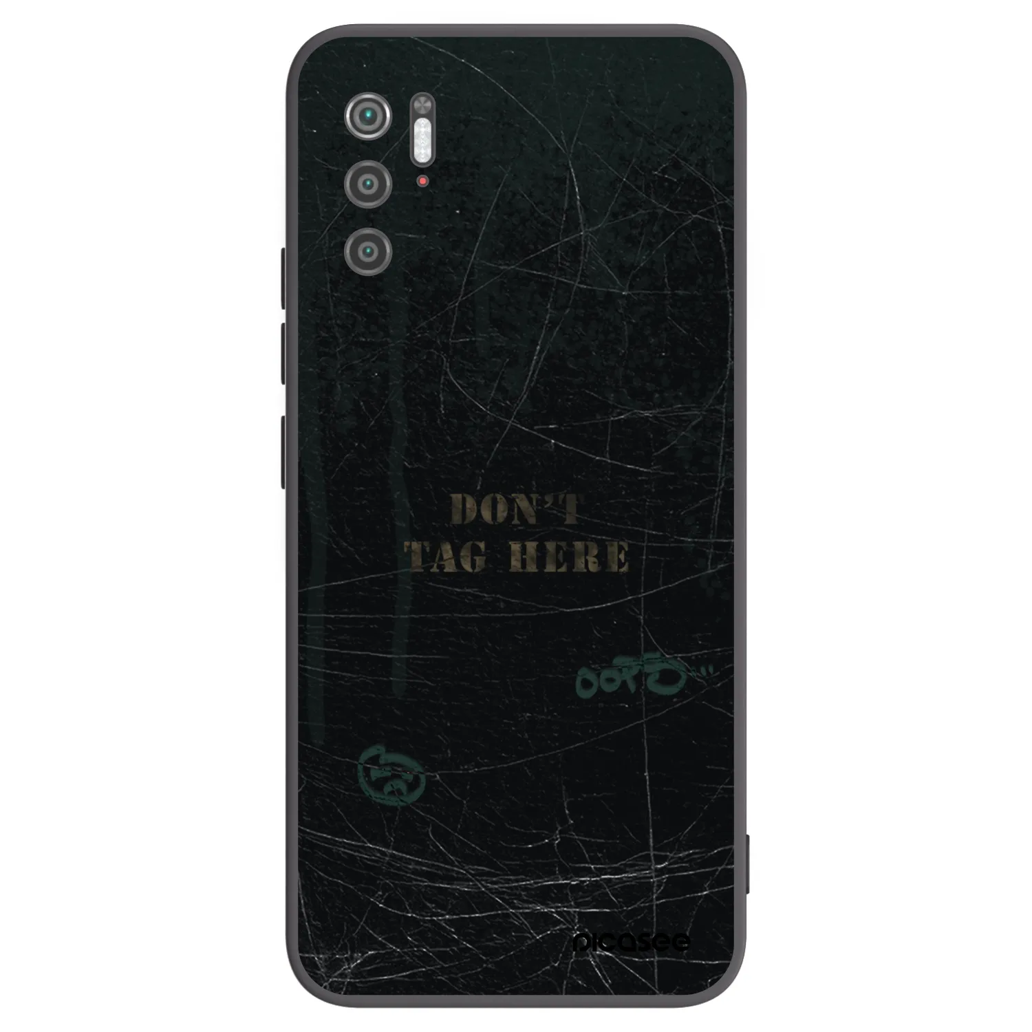 Picasee Xiaomi Poco M3 Pro 5G Hülle - Schwarzes Silikon - DON´T TAG