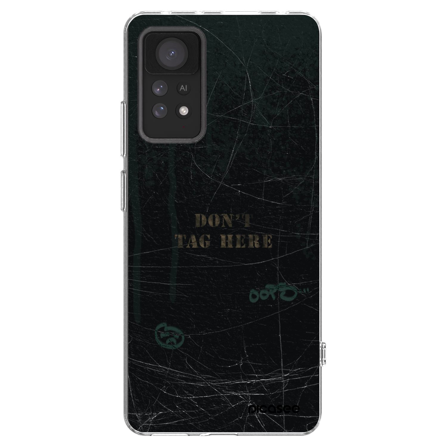 Picasee Xiaomi Redmi Note 11 Pro 5G Hülle - Transparentes Silikon - DON´T TAG