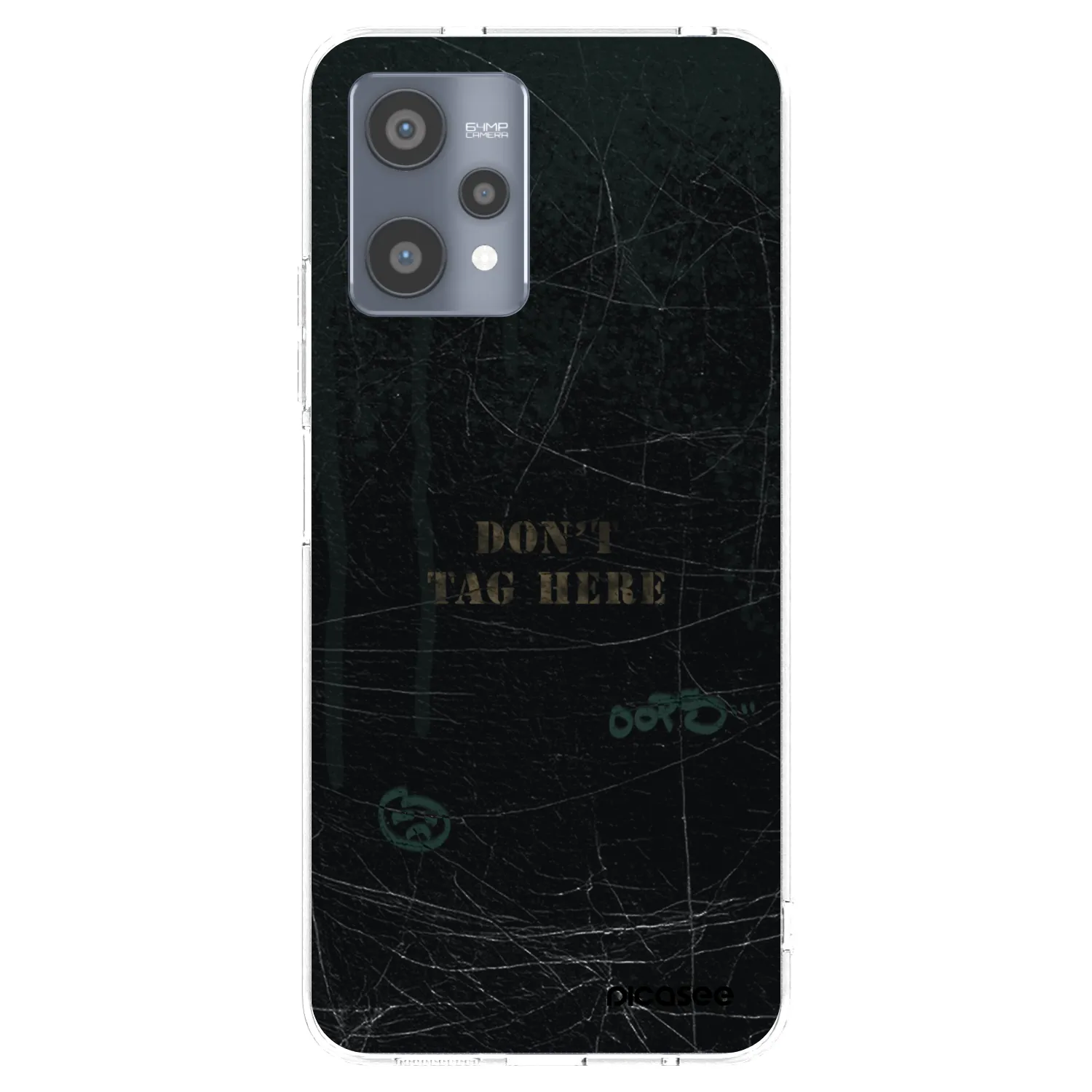 Picasee Realme 9 Pro 5G Hülle - Transparentes Silikon - DON´T TAG