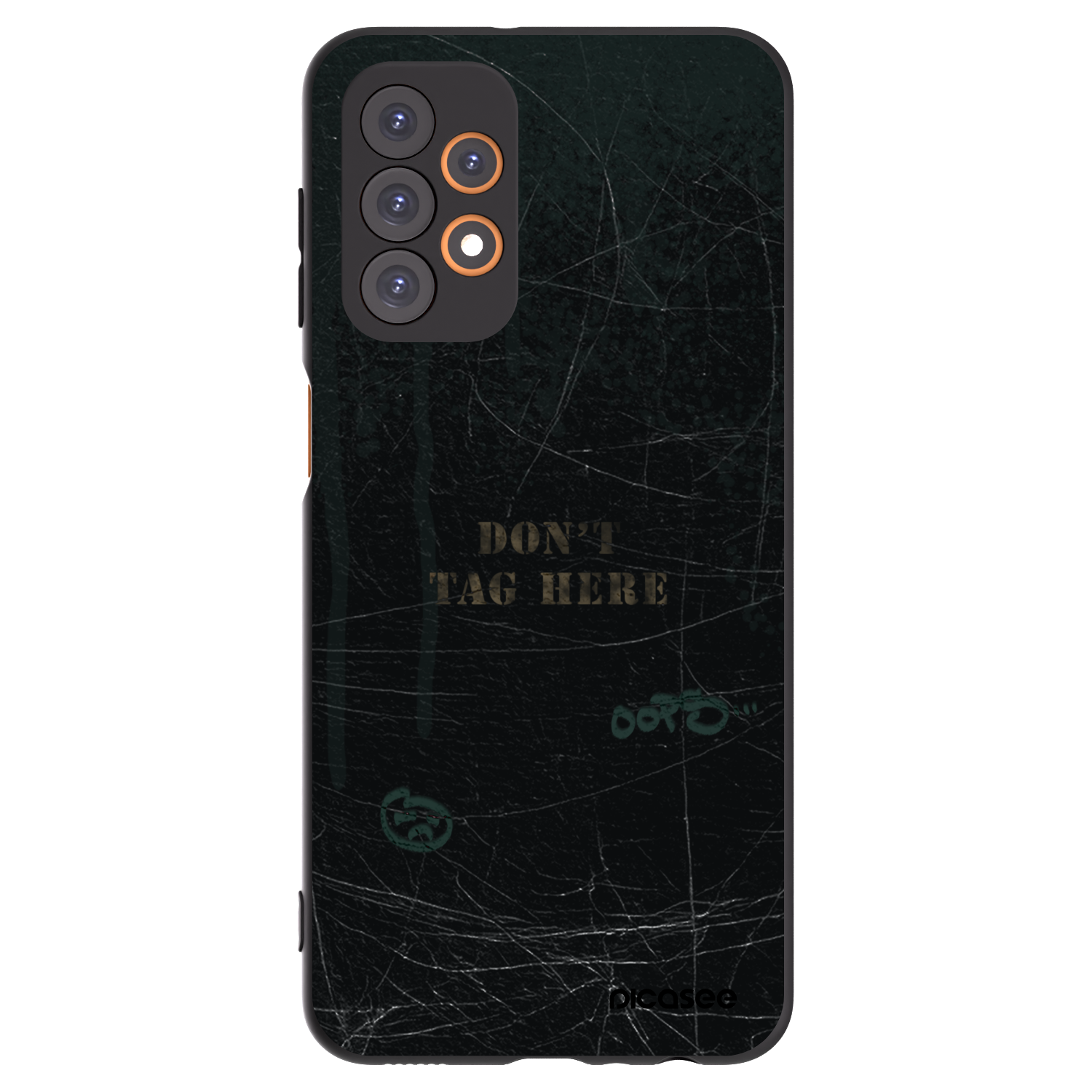 Picasee Samsung Galaxy A23 A236B 5G Hülle - Schwarzes Silikon - DON´T TAG