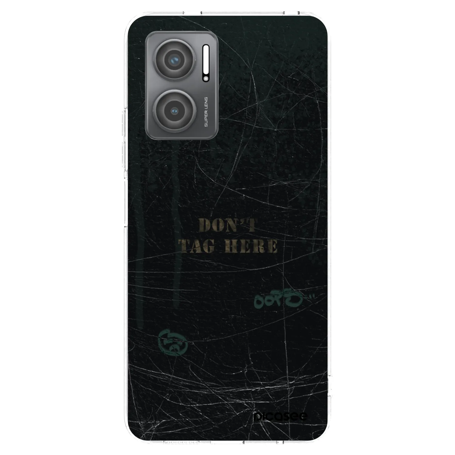 Picasee Xiaomi Redmi 10 5G Hülle - Transparentes Silikon - DON´T TAG