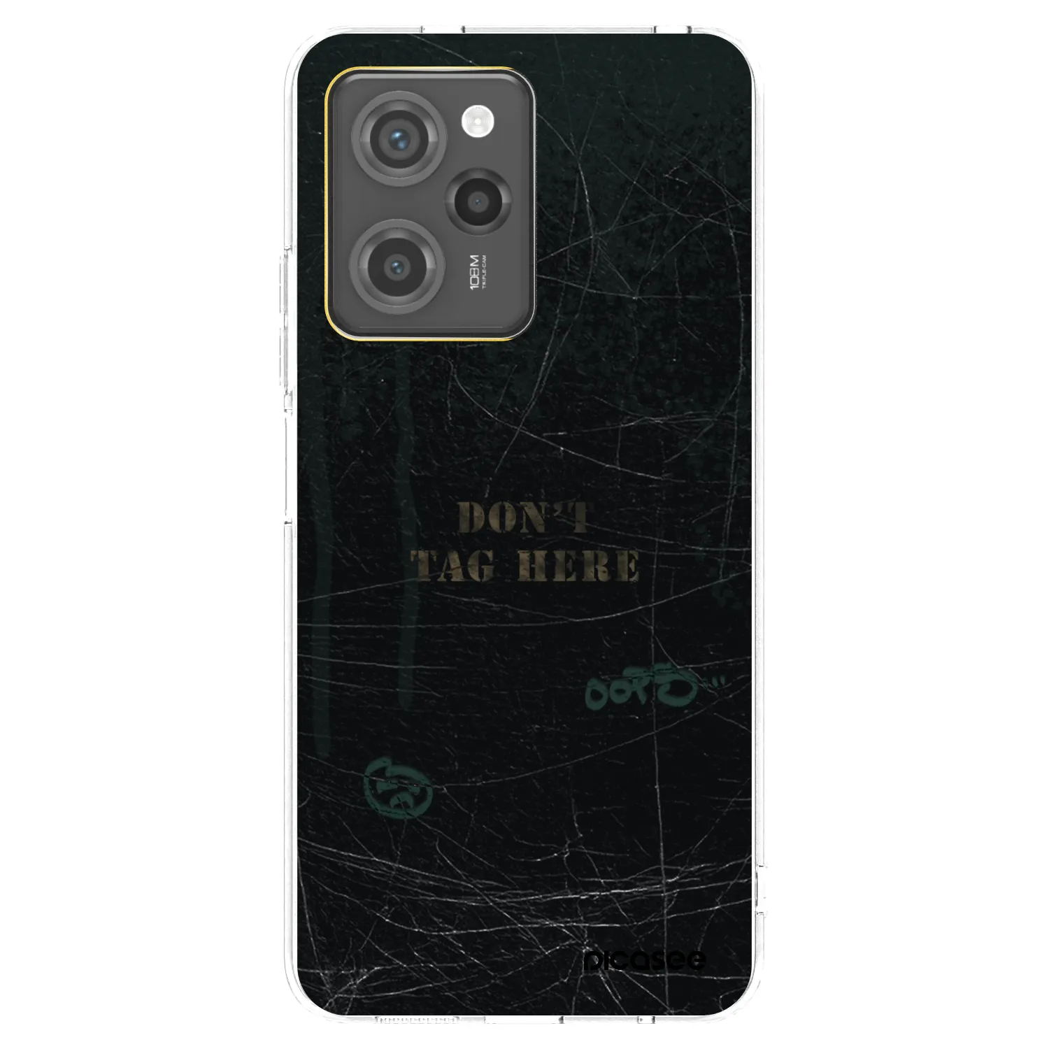 Picasee Xiaomi Poco X5 Pro Hülle - Transparentes Silikon - DON´T TAG