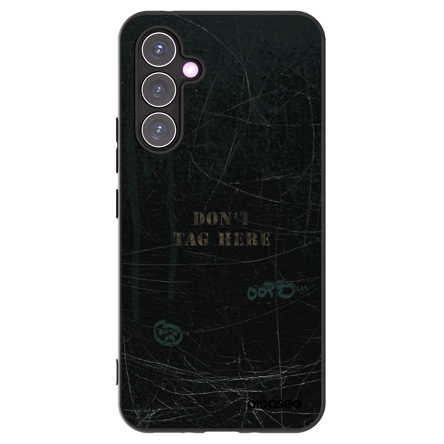 Picasee Samsung Galaxy A54 5G A546B Hülle - Schwarzes Silikon - DON´T TAG