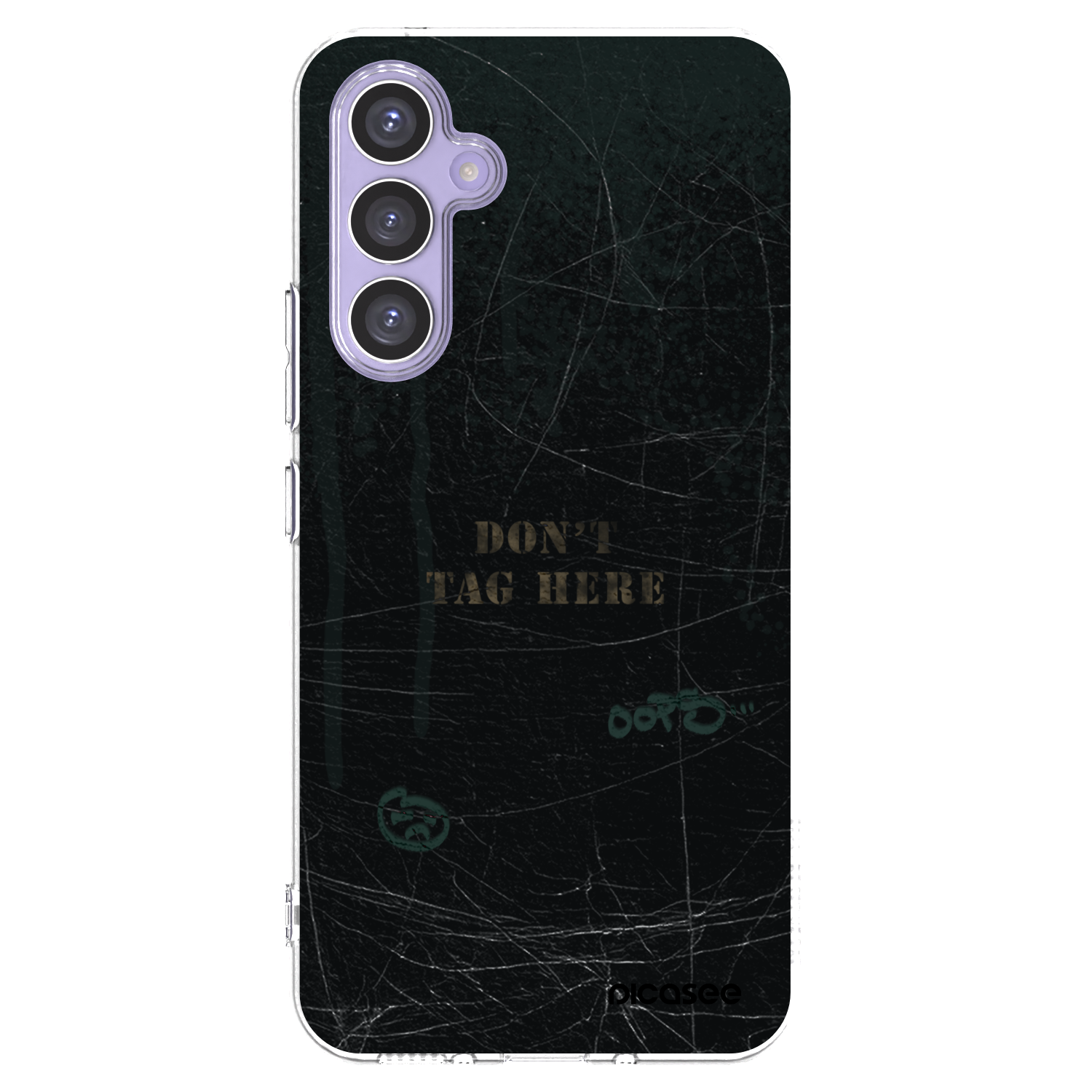 Picasee Samsung Galaxy A54 5G A546B Hülle - Transparentes Silikon - DON´T TAG
