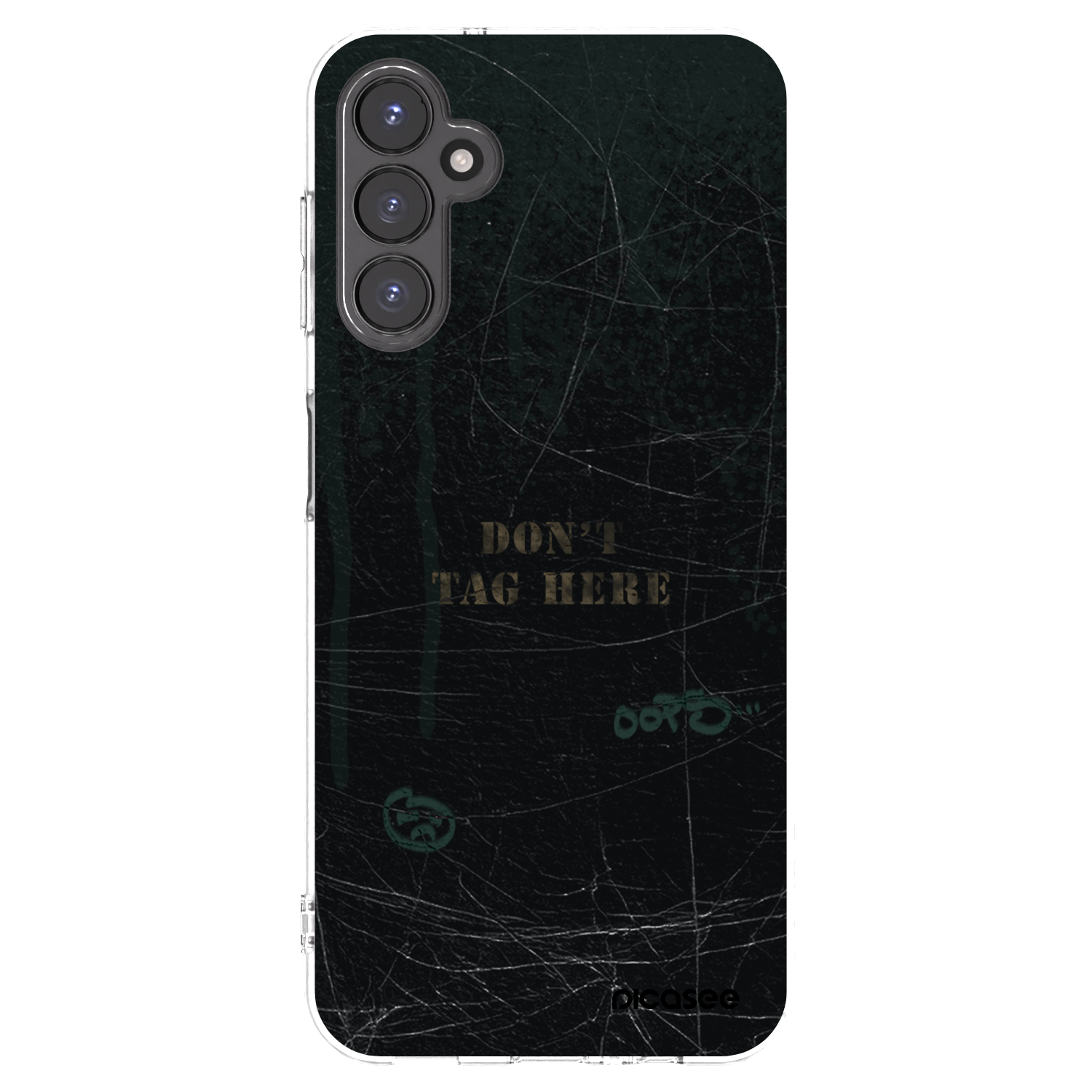 Picasee Samsung Galaxy A14 4G A145R Hülle - Transparentes Silikon - DON´T TAG