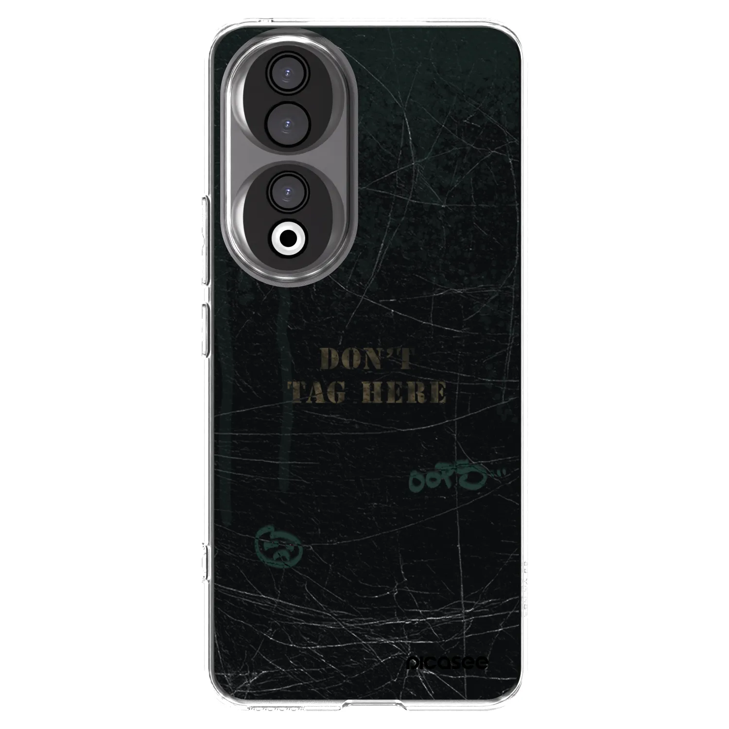 Picasee Honor 90 5G Hülle - Transparentes Silikon - DON´T TAG