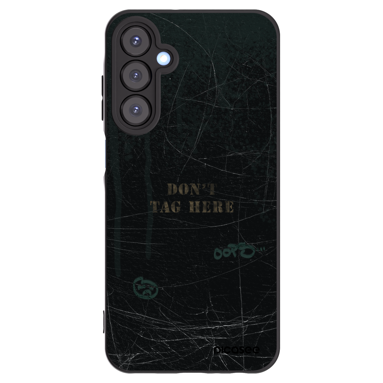 Picasee Samsung Galaxy A25 A256B 5G Hülle - Schwarzes Silikon - DON´T TAG