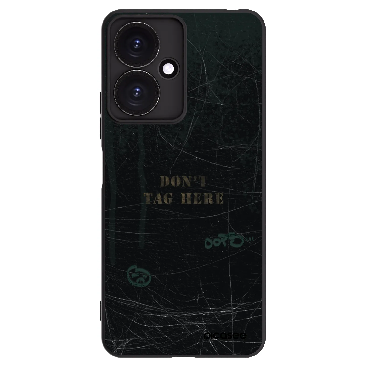 Picasee Xiaomi Redmi 13C 5G Hülle - Schwarzes Silikon - DON´T TAG