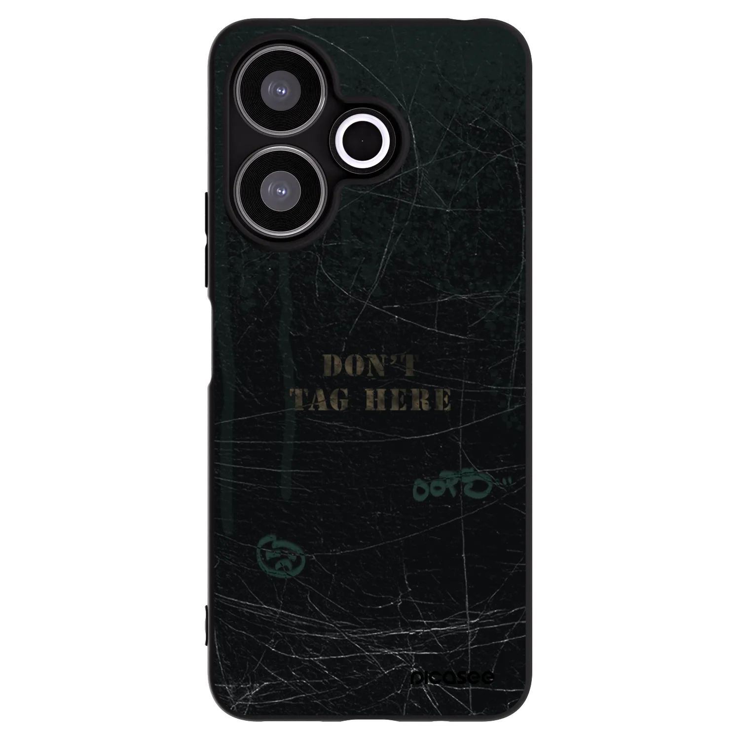 Picasee Xiaomi Redmi 13 4G Hülle - Schwarzes Silikon - DON´T TAG
