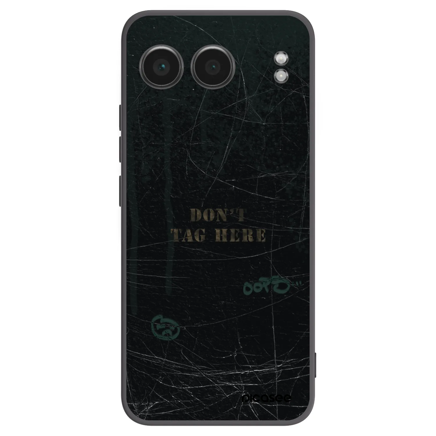 Picasee OnePlus Nord 4 Hülle - Schwarzes Silikon - DON´T TAG