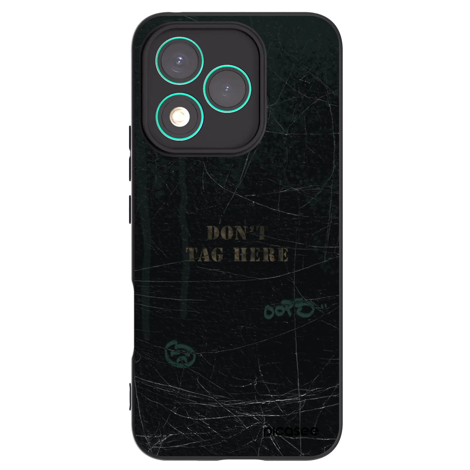 Picasee Honor 400 Lite 5G Hülle - Schwarzes Silikon - DON´T TAG