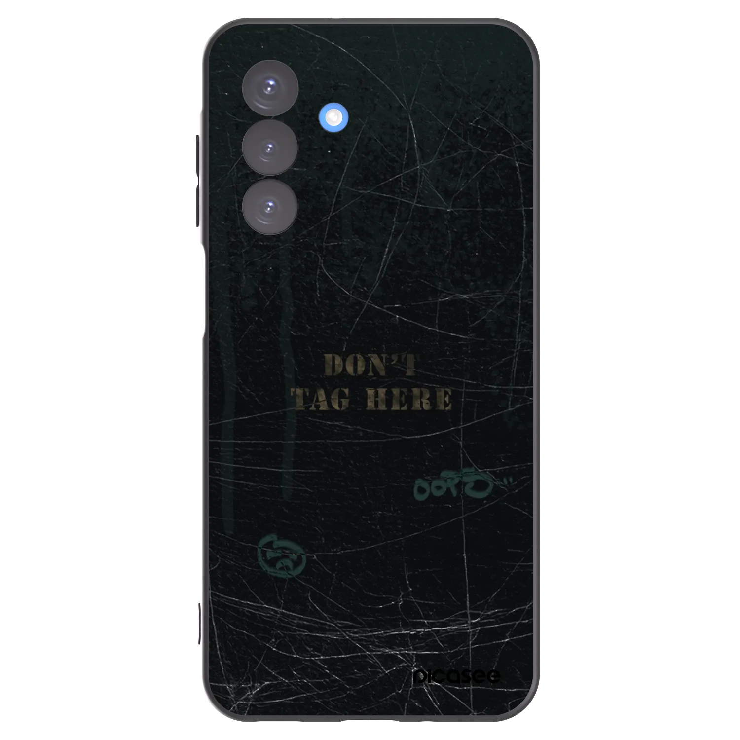 Picasee Samsung Galaxy A17 5G Hülle - Schwarzes Silikon - DON´T TAG