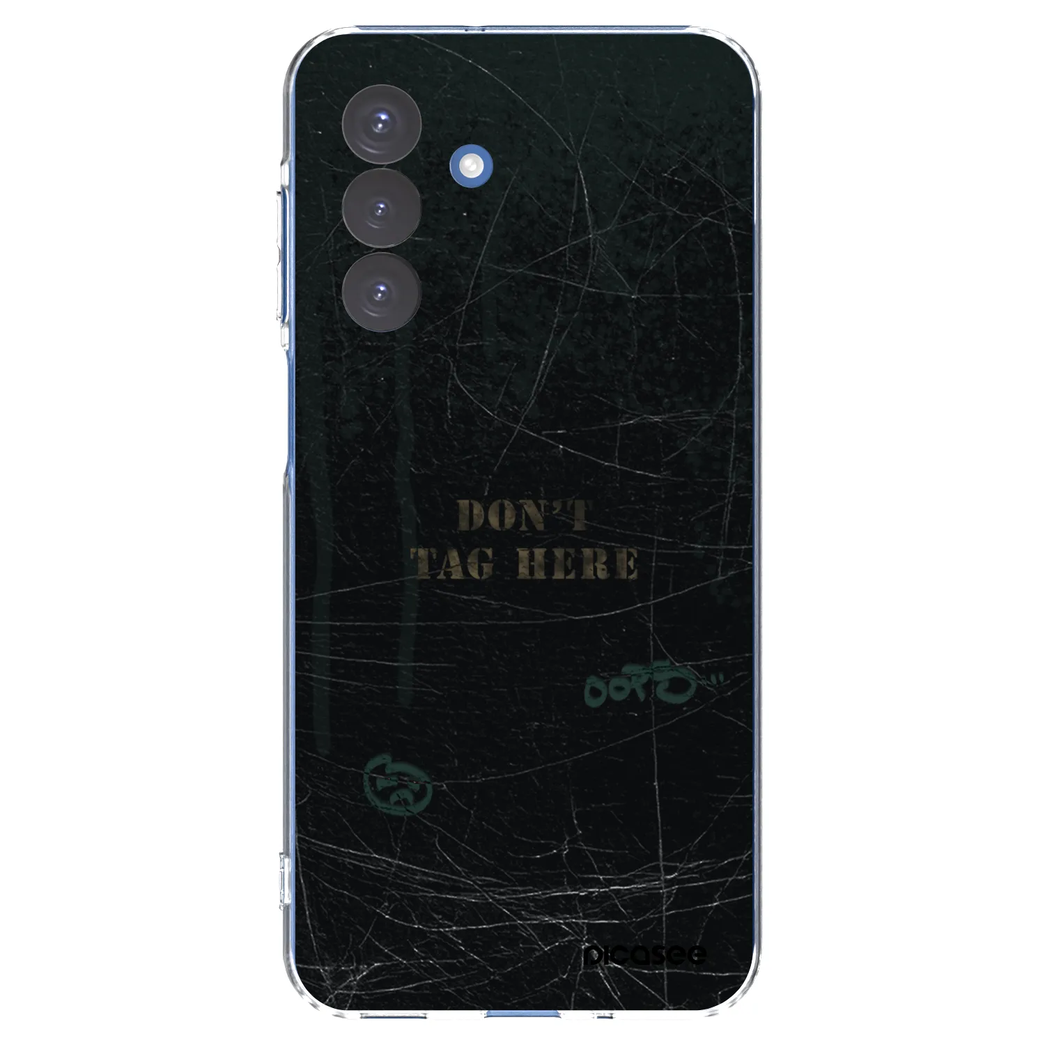 Picasee Samsung Galaxy A17 5G Hülle - Transparentes Silikon - DON´T TAG