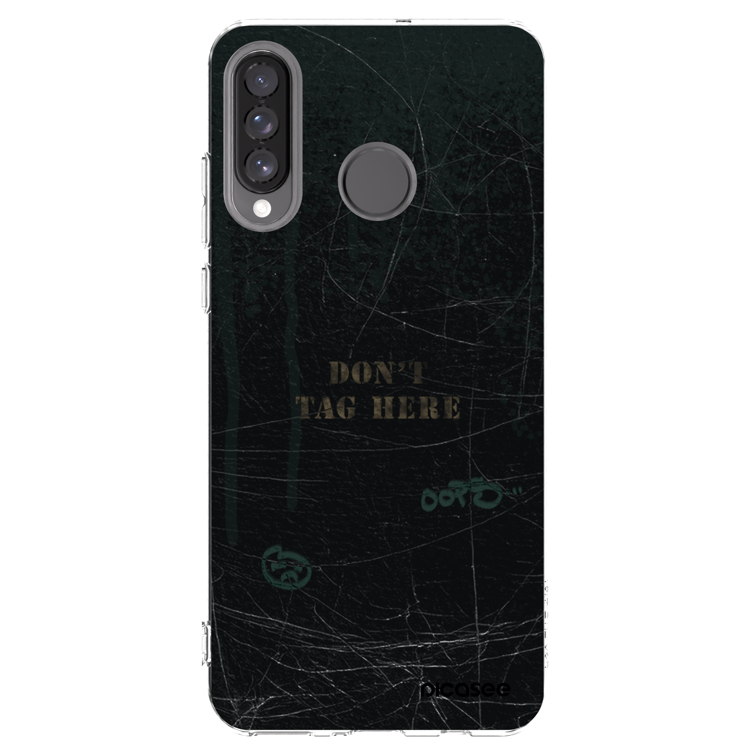 Picasee Huawei P30 Lite Hülle - Transparentes Silikon - DON´T TAG