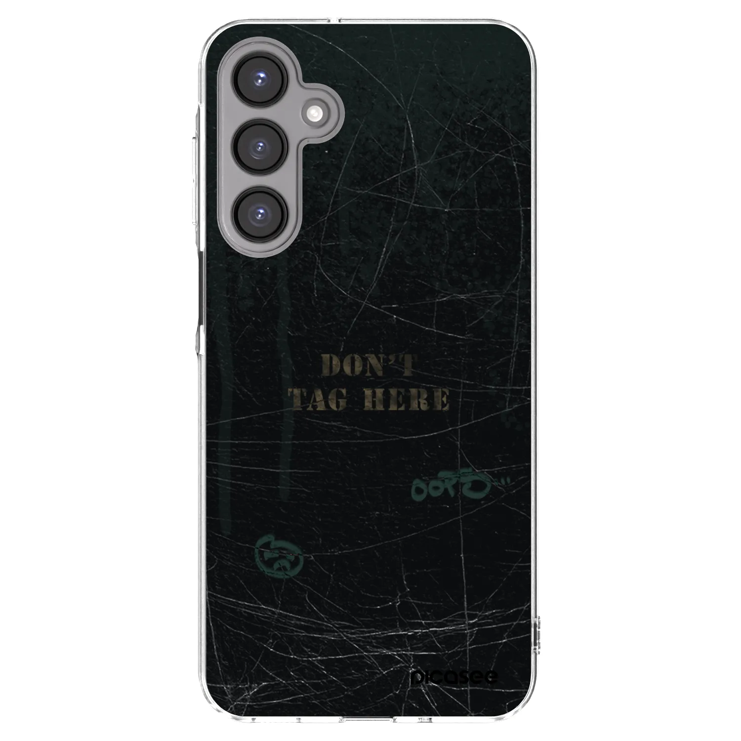 Picasee Samsung Galaxy A16 4G Hülle - Transparentes Silikon - DON´T TAG