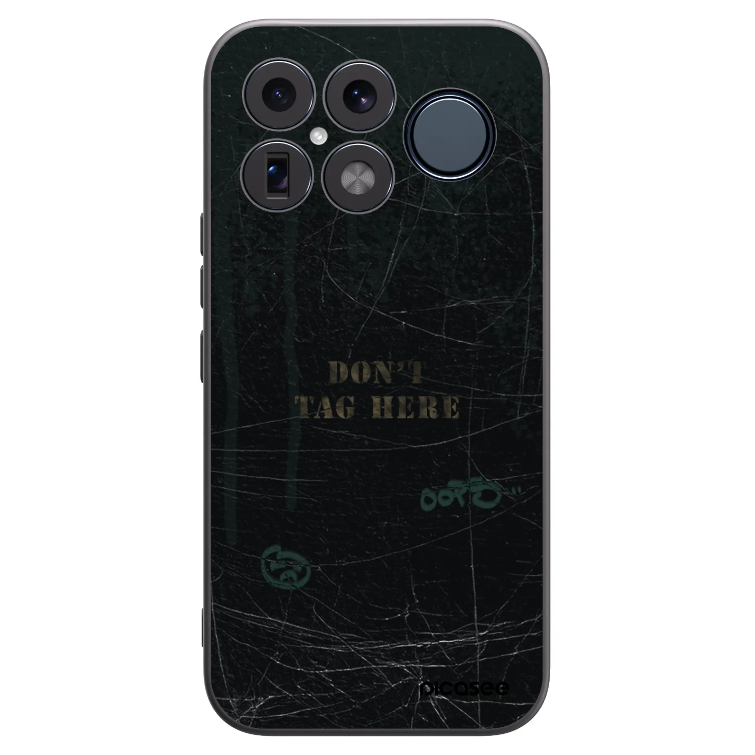 Picasee Xiaomi Poco F8 Ultra Hülle - Schwarzes Silikon - DON´T TAG
